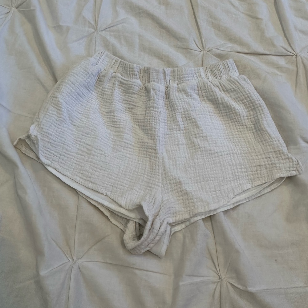 White shorts